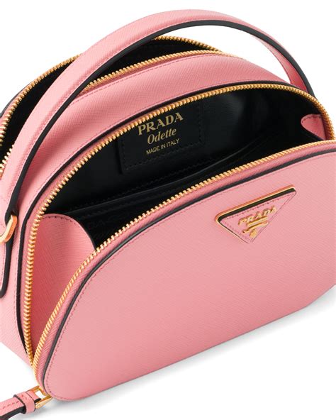 prada saffiano bicolor promenade bag|Prada saffiano leather odette bag.